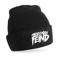 Zeige Details für MENSCHENFEIND - BEANIE (schwarz) Bild von MENSCHENFEIND - BEANIE (schwarz)