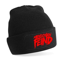 Zeige Details für MENSCHENFEIND - BEANIE (schwarz) Bild von MENSCHENFEIND - BEANIE (schwarz)