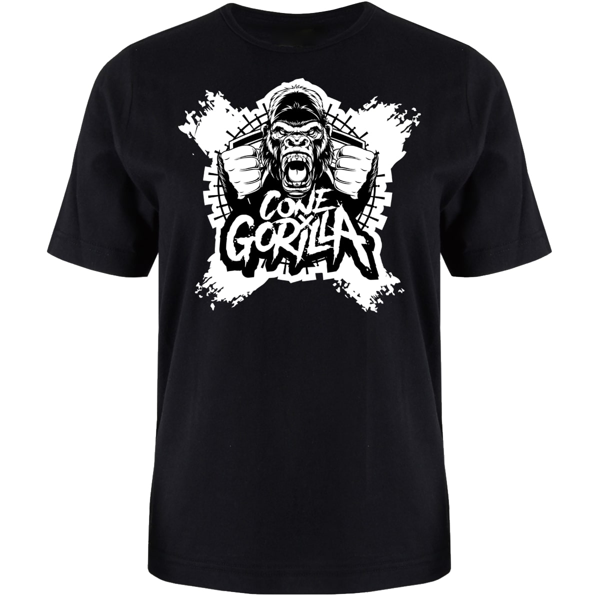 Bild von CONE GORILLA - SHIRT [schwarz]