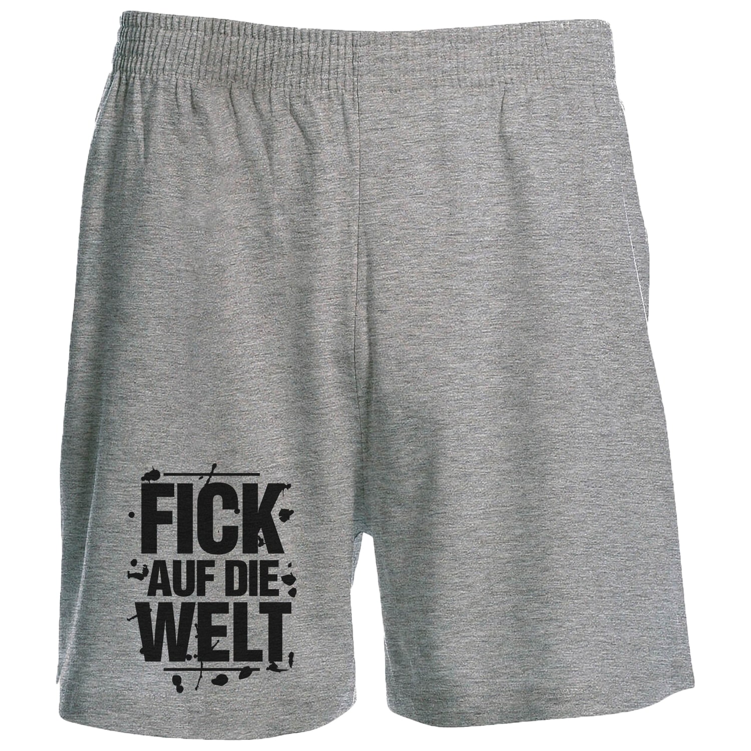 Bild von FICK AUF DIE WELT - SHORT (grau)