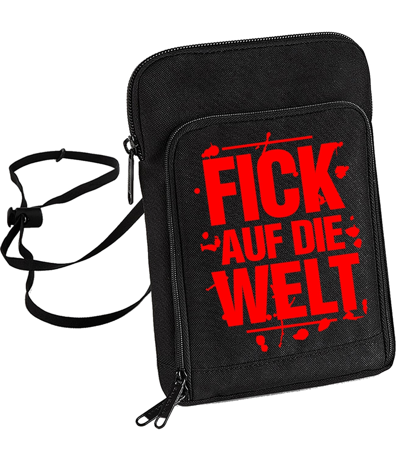 Bild von FICK AUF DIE WELT - STREETBAG (schwarz)